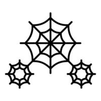 Spider web vector eps icon,halloween,isolated on white background.