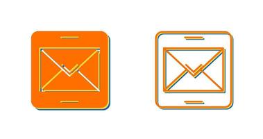 icono de vector de correo