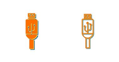 Usb Cable Vector Icon