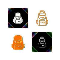 Backpack Vector Icon