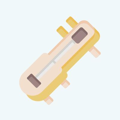 Icon Krapeu. related to Cambodia symbol. flat style. simple design editable. simple illustration