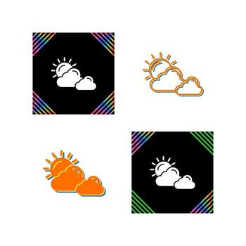 Cloudy Vector Icon