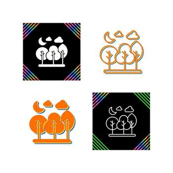 Forest Vector Icon
