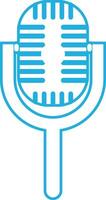 Podcast Logo Icon Design Vector