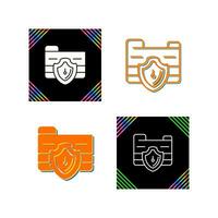 Folder protection Vector Icon