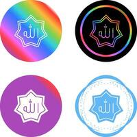 Allah Vector Icon