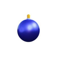 disco pelota 3d representación icono ilustración png