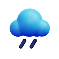 Wetter 3d Rendern Symbol Illustration png