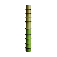 bambu 3d Renderização ícone ilustração png