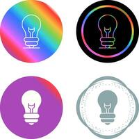 Light Bulb Vector Icon