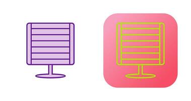 Infrared Heater Vector Icon