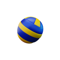 volleyball 3d rendering icon illustration png