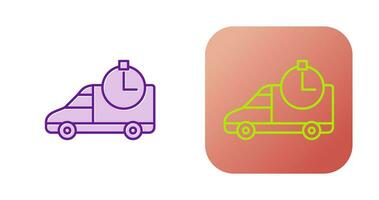 Time Based Delivery Vector Icon