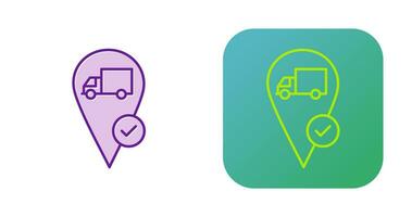 Valid Destination Vector Icon