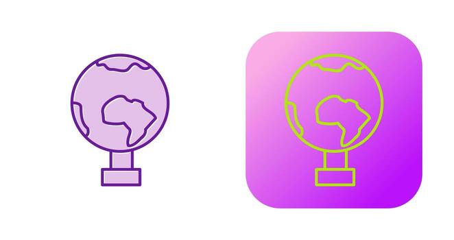 icono de vector de globo