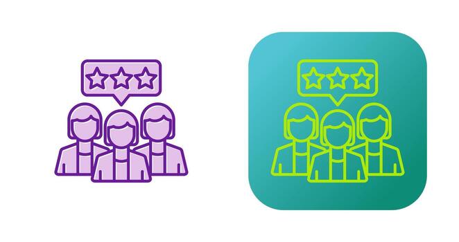 Feedback Vector Icon