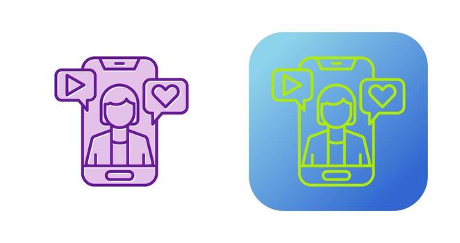 Influence Vector Icon