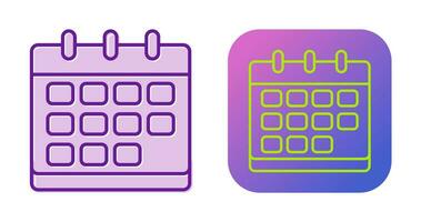 Calendar Vector Icon