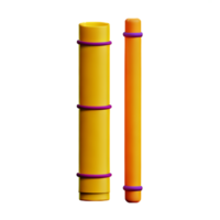 bambu 3d tolkning ikon illustration png