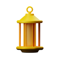 lantern 3d rendering icon illustration png