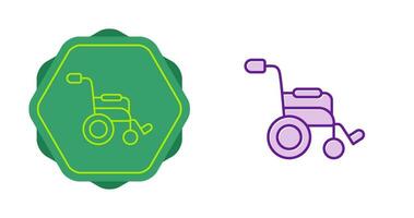 Wheel Chair Vector Icon