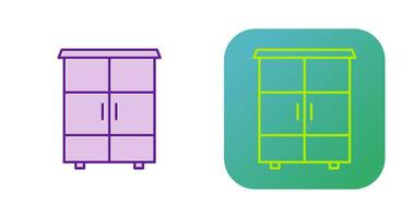 Shelves Cabinet Vector Icon