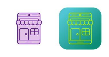 Online Shop Vector Icon