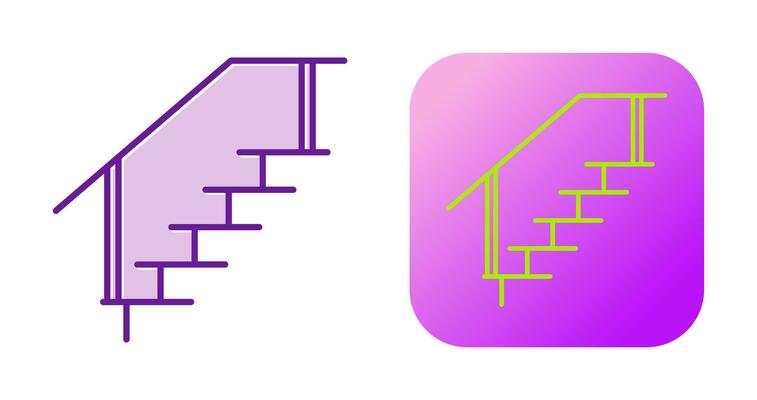 Stairs Vector Icon