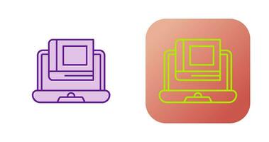 Online Learning Vector Icon