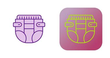 Diaper Vector Icon