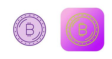 Bitcoin Currency Vector Icon