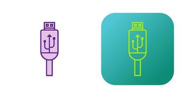 Usb Cable Vector Icon