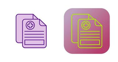 Medical History Vector Icon