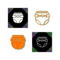 Diaper Vector Icon