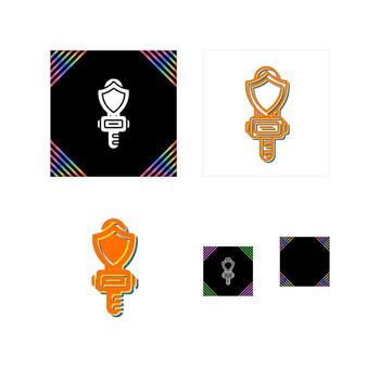 icono de vector de seguridad