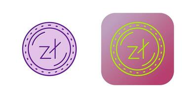 Zaloty Currency Vector Icon