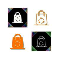 Eco Bag Vector Icon