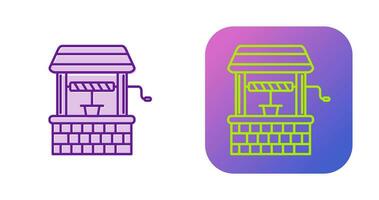 Water Well Vector Icon