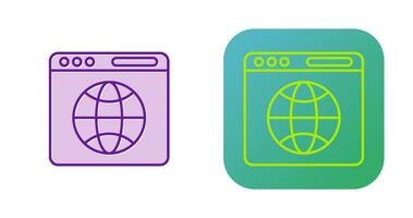 Browser Vector Icon