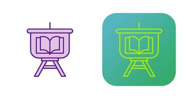 Education Presentation Vector Icon