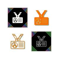 Id card Vector Icon