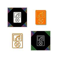 Music Player Vector Icon