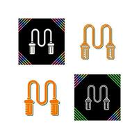 Jumping Rope Vector Icon