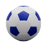 soccer ball 3d rendering icon illustration png