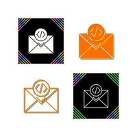 icono de vector de correo