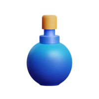 perfume 3d rendering icon illustration png