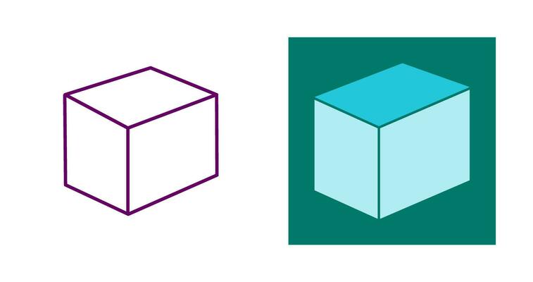 Cube Vector Icon