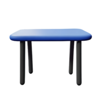 table 3d icône illustration png