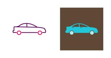 Commercial Business Car Vector Icon