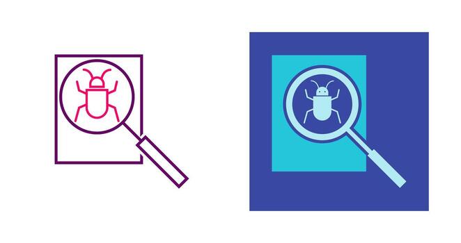 Debugging Vector Icon